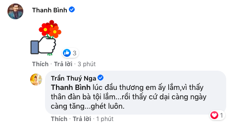 Thúy Nga trách vợ cũ Hoàng Anh