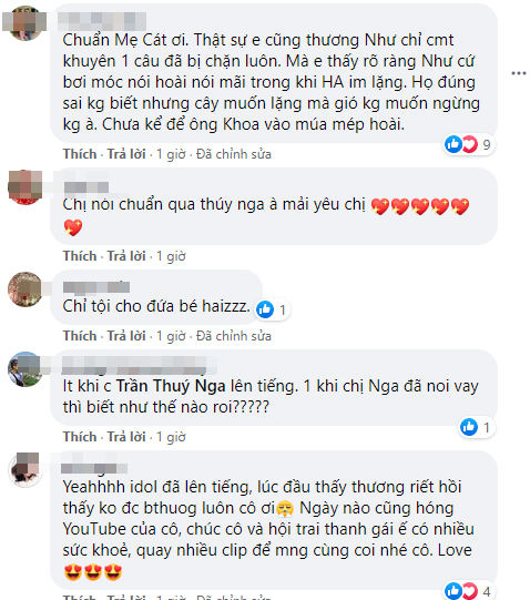 Thúy Nga trách vợ cũ Hoàng Anh