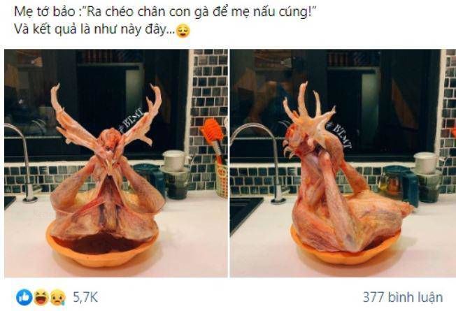 1001 kiểu tạo dáng gà cúng siêu “bá đạo” làm dân tình há hốc mồm