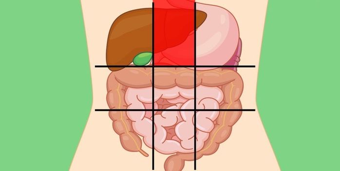 9 vị trí đau bụng nói lên tình trạng sức khỏe gì?