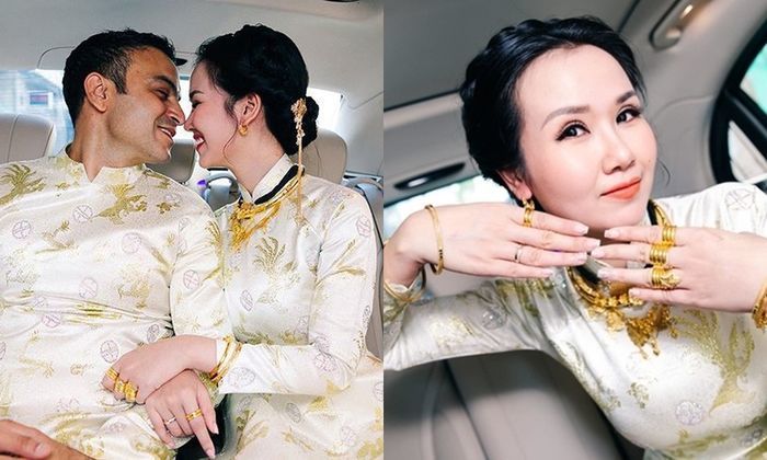 Mỹ nhân Việt cổ trĩu vàng trong ngày cưới: Nhìn là muốn lấy chồng ngay
