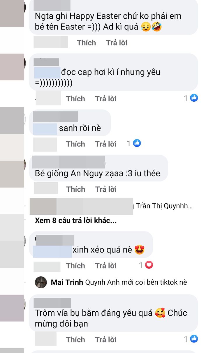 An Nguy lần đầu khoe con gái