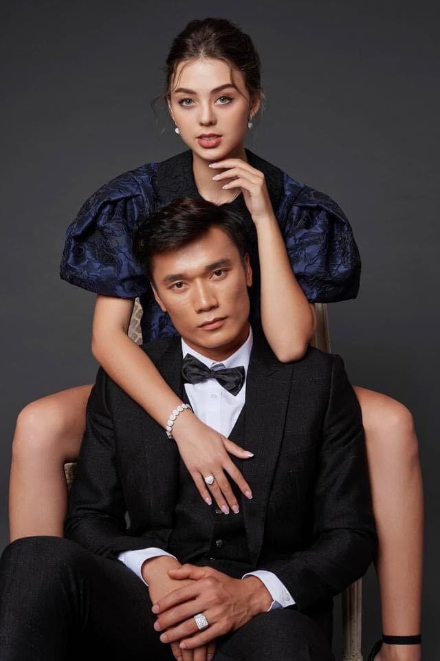 Bộ ảnh tình tứ như ảnh cưới của Bùi Tiến Dũng và bạn gái người mẫu