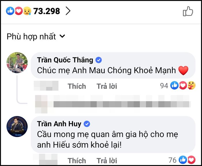 Chi Dân dăng đàn cầu nguyện cho mẹ
