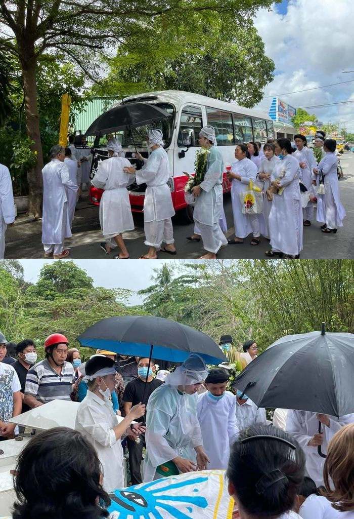 Chi Dân nén đau đi hát sau đám tang mẹ một ngày