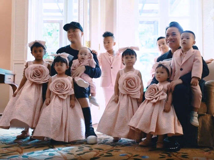 8 người con của Đỗ Mạnh Cường được chăm không thua gì rich kid