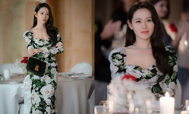 Đoàn Di Băng đụng hàng váy 60 triệu với Hồ Ngọc Hà, Son Ye Jin