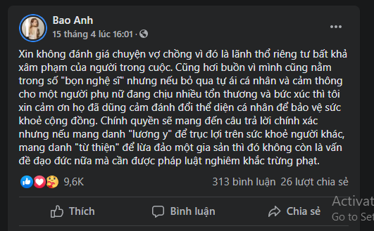 Vợ Dũng lò vôi gay gắt chửi Trang Trần: Gặp đâu đánh đó