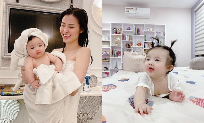 Đông Nhi khoe ảnh con gái đang say giấc, hé lộ ưu điểm nhan sắc