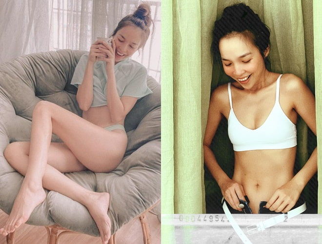 Hiền Thục nghiện khoe ảnh kiệm vải ở tuổi U40