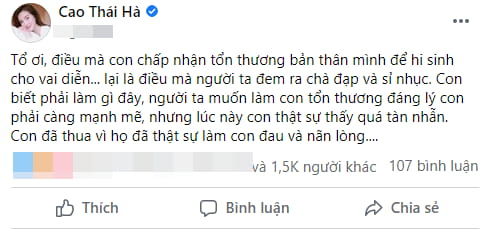 Hoạn Thư Cao Thái Hà tổn thương khi phim Kiều bị chê bai thảm họa