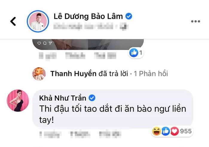 Khả Như hứa tặng quà hậu hĩnh nếu Lê Dương Bảo Lâm đậu bằng lái