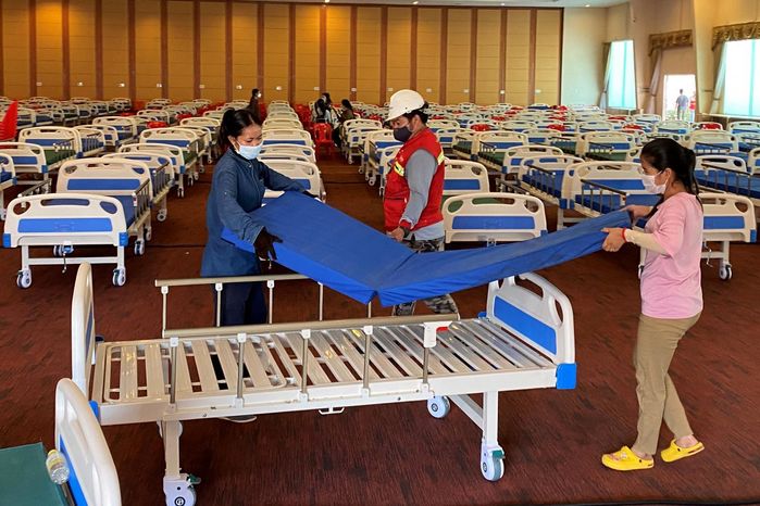 Không chỉ Ấn Độ, số ca nhiễm Covid-19 ở Campuchia cũng tăng kỷ lục