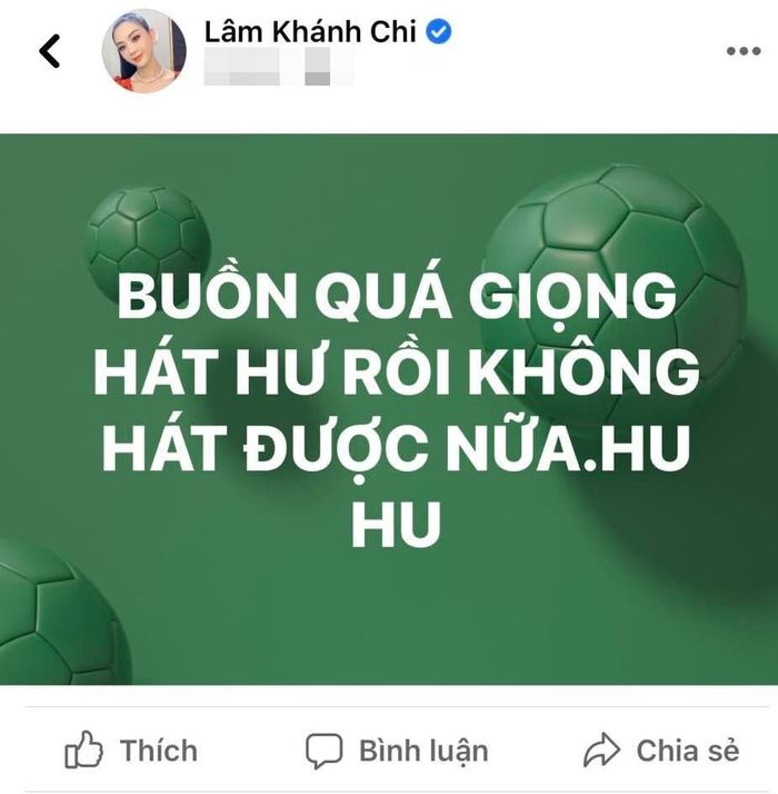 Lâm Khánh Chi khiến fan lo lắng khi tiết lộ hư giọng