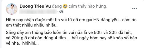 Liveshow của em trai Hoài Linh bán 50 triệu/vé vẫn đắt như tôm tươi