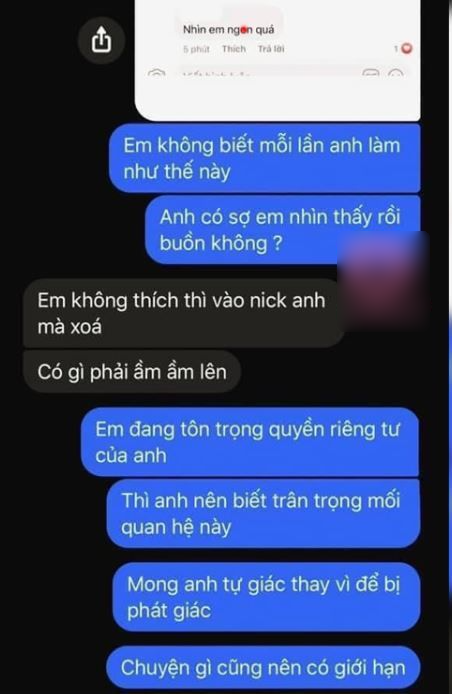 Muốn chia tay vì bạn trai hay khen ảnh gái “nhìn em ngon quá”