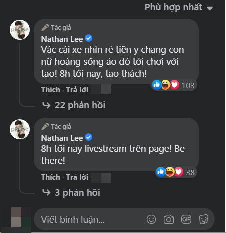 Nathan Lee tiếp tục thách thức Ngọc Trinh