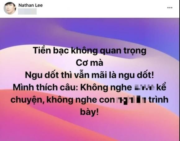 Nathan Lee yêu cầu truyền thông không nhắc tên mình cạnh Ngọc Trinh