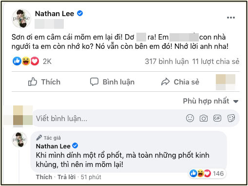 Ngân 98 gọi Nathan Lee là idol khi bóc phốt Ngọc Trinh sống ảo