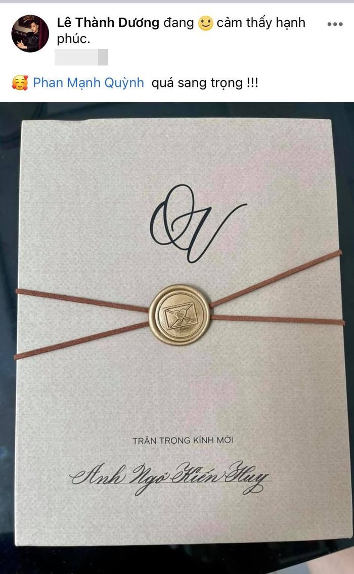 Ngô Kiến Huy dành cả thanh xuân đi ăn cưới cả Vbiz là có thật