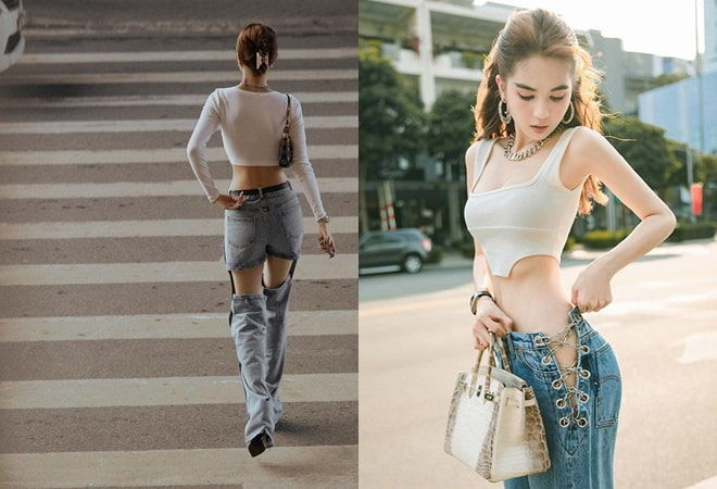 Những chiếc quần mát mẻ của sao Việt