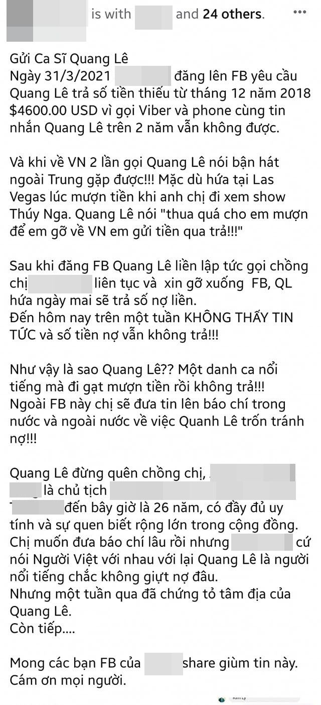 Những lần Quag Lê mất điểm vì ồn ào đời tư