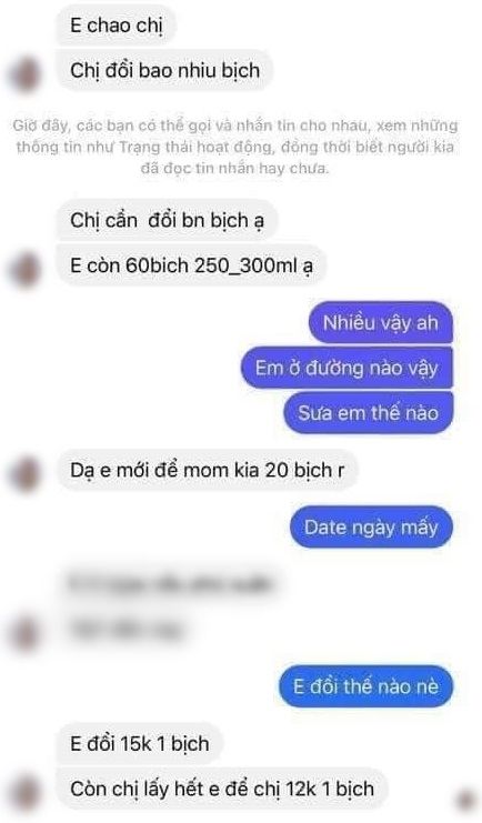 Làm giả sữa mẹ từ sữa đặc thêm vani mang bán, bé sơ sinh bị ngộ độc