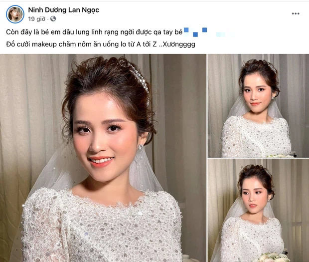 Quà cưới sao Việt tặng em ruột