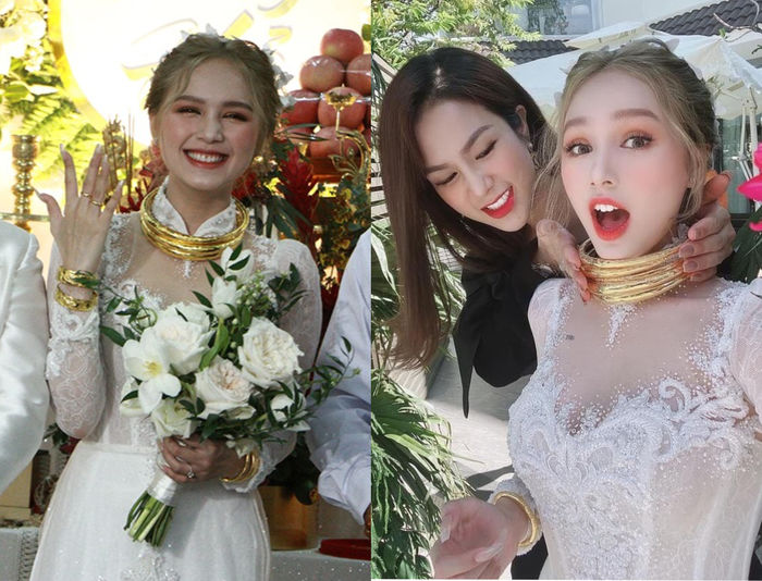 Mỹ nhân Việt cổ trĩu vàng trong ngày cưới: Nhìn là muốn lấy chồng ngay