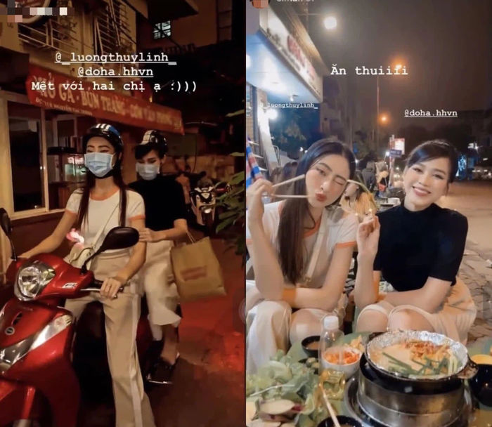 Sao Việt lê la quán vỉa hè: Người được khen xinh, người gây tranh cãi