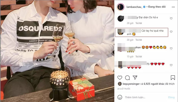 Sao Việt nghiện người yêu đến mức để bàn tay hư đi lạc