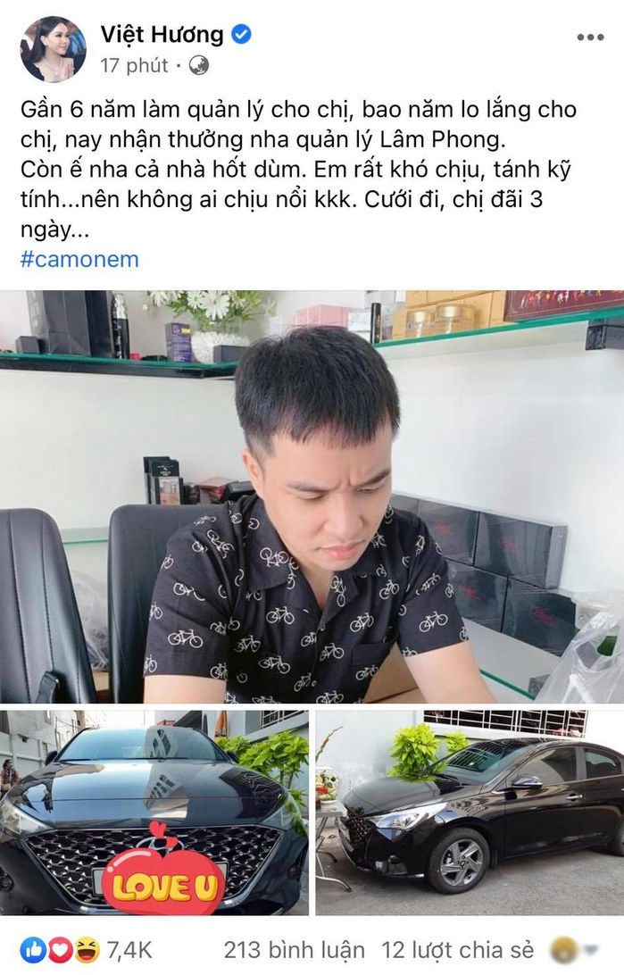 Sao Việt tặng quà khủng cho người làm: Ngọc Trinh, Việt Hương mua ô tô