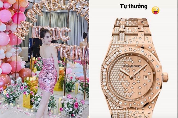 Sao Việt tự mua quà mừng sinh nhật