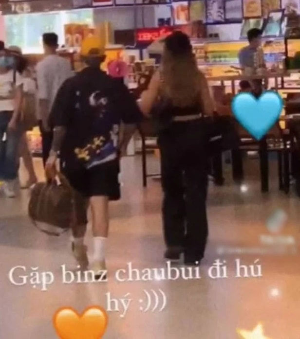 Binz - Châu Bùi bị tóm gọn cảnh hẹn hò