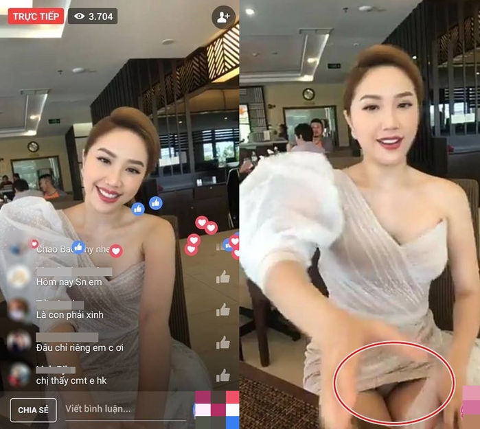 Sự cố livestream nhớ đời của sao Việt
