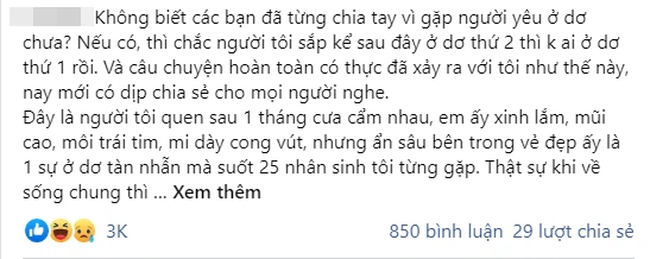 Chàng trai phát hoảng vì bạn gái xinh như mộng nhưng ở bẩn kinh hoàng
