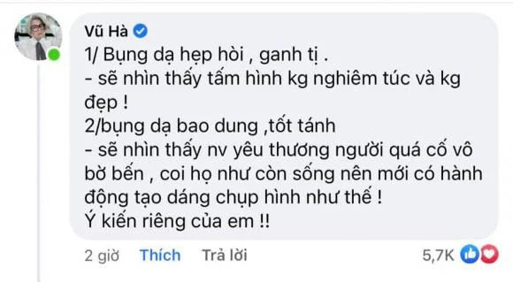 Vũ Hà bênh vực Khánh Vân trước ồn ào chụp ảnh bên mộ người thân
