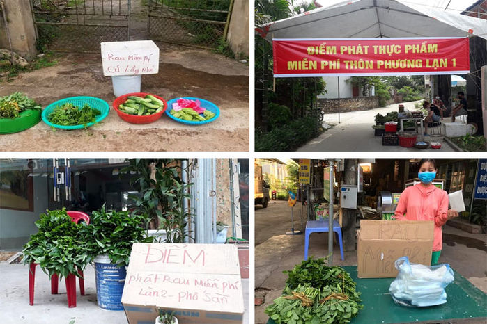 Ấm lòng bà con vùng phong tỏa nuôi nhau trong đại dịch Covid