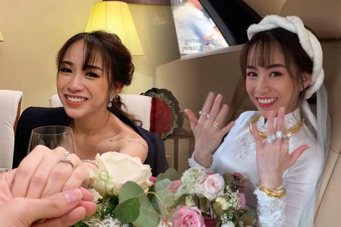 Bà Hằng có 2 viên kim cương to bằng hột mít, đại gia khác cũng chả vừa