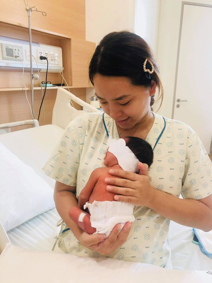 Bất ngờ diện mạo của đứa con út mà Hải Băng mạo hiểm tính mạng giữ lại