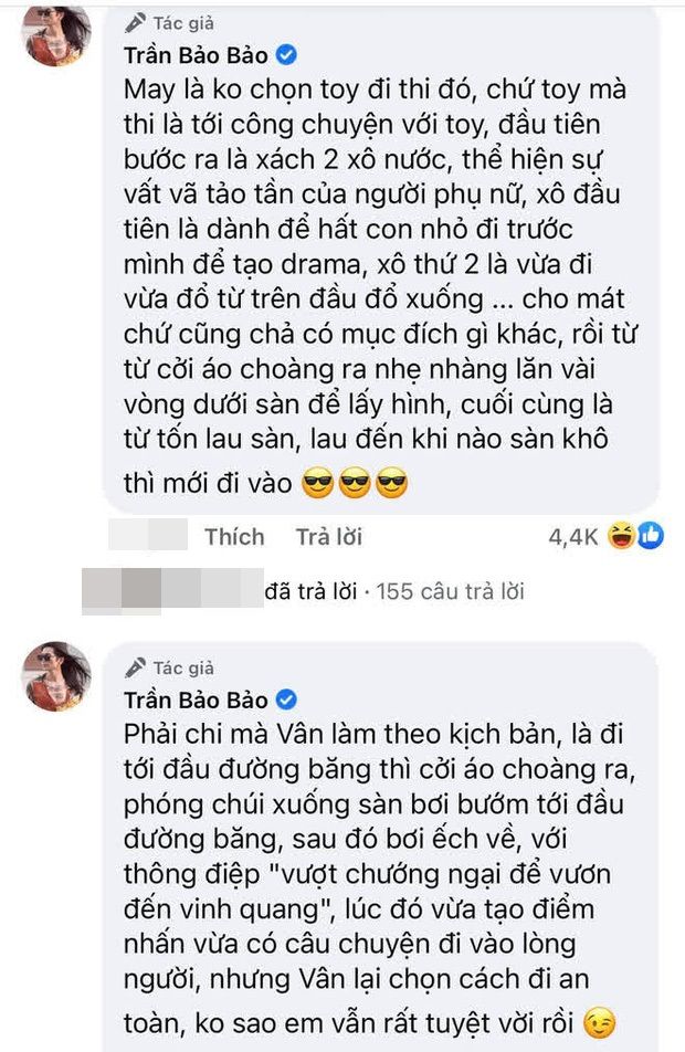 BB Trần tự nhận chị gái Khánh Vân, hứa hất tung sân khấu nếu đi thi