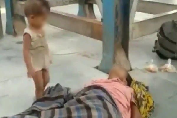 Thương tâm bé 18 tháng đói khát nằm cạnh thi thể mẹ suốt 2 ngày