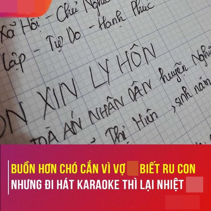 Chồng kể khổ vợ không biết ru con nhưng đi karaoke thì rất nhiệt tình
