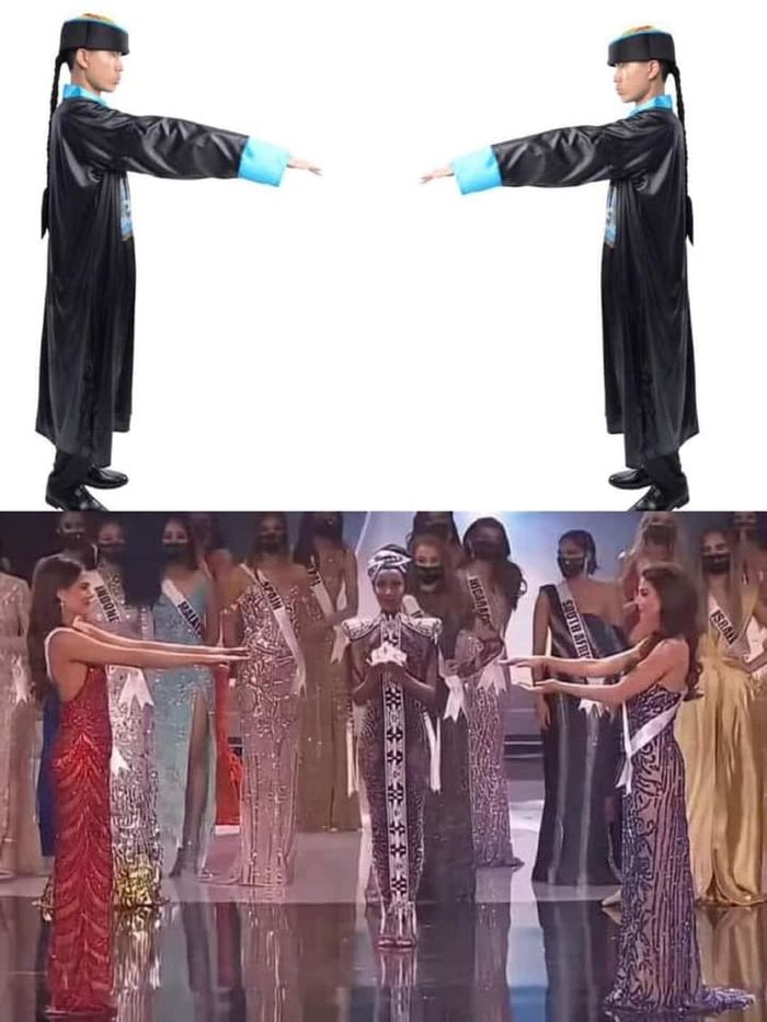 CĐM chế ảnh màn trao giải hoa hậu mùa dịch của Miss Universe 2020