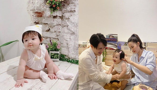 Con gái Đông Nhi ghi điểm với rổ tạo hình siêu cưng