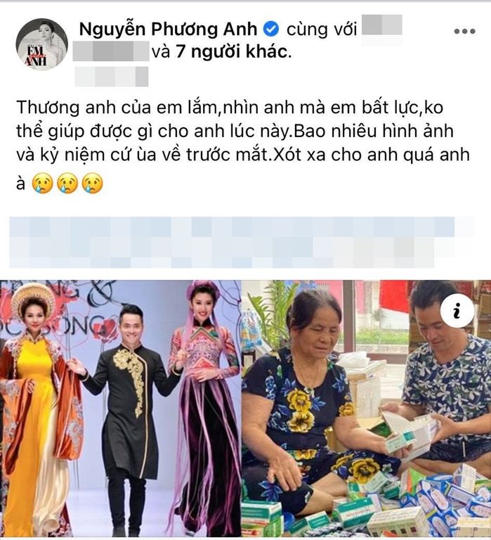Sao Việt xót thương, cầu nguyện cho NTK Nhật Dũng qua nguy kịch