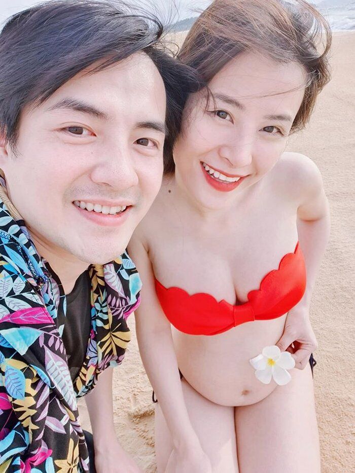 Đi tìm đệ nhất bà bầu Vbiz diện áo tắm thả dáng trước ngày vỡ chum