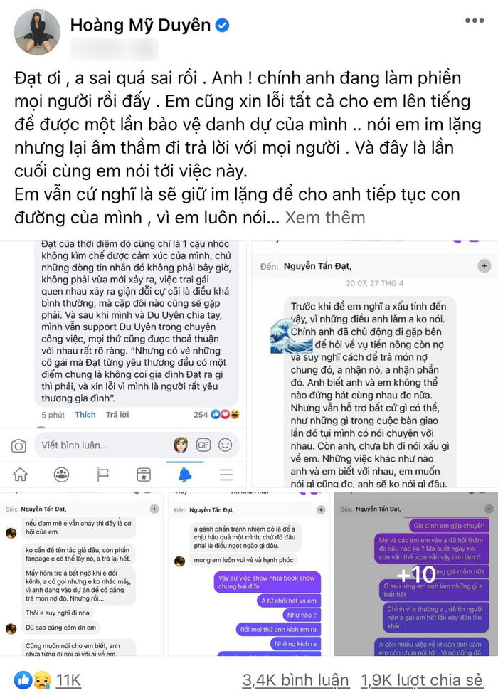 Du Uyên bóc phốt Đạt G: Cindy Lư sắp bị tổn thương nữa rồi đấy