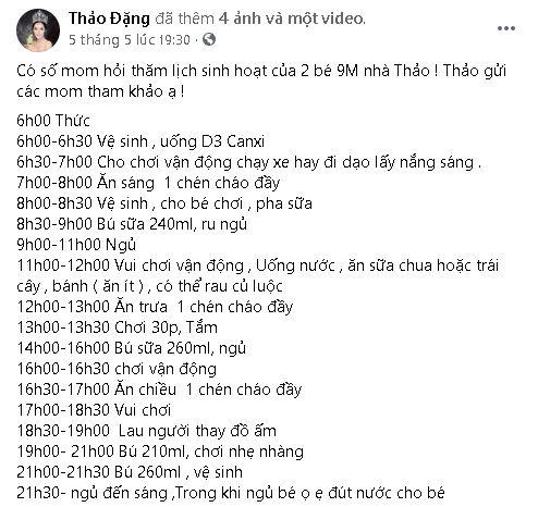 Hai cục kim cương sinh đôi siêu đáng yêu của Hoa hậu Đặng Thu Thảo