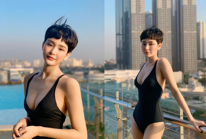 Hiền Hồ diện áo tắm: Kiểu tóc cứ sai sai nhưng body cân tất